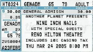 <a href='concert.php?concertid=457'>2005-03-24 - Reno Hilton Showroom - Reno</a>