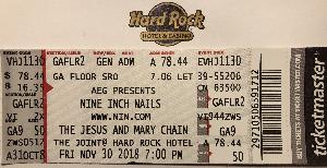 <a href='concert.php?concertid=1054'>2018-11-30 - The Joint - Las Vegas</a>
